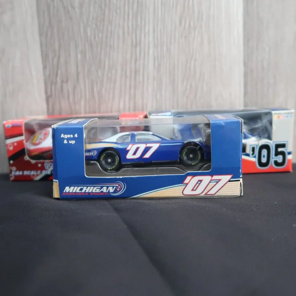 NASCAR Diecast Cars Lot of Three 2005 2006 2007 Original Packaging Bundle Toys